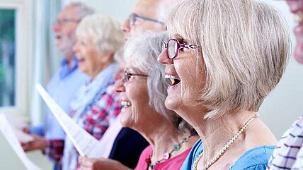 Singen hilft bei Lungenleiden