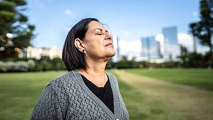 Den Schmerz wegatmen